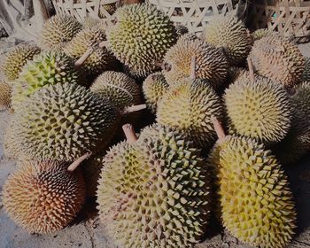 Full frame shot of fresh fruits for sale in market