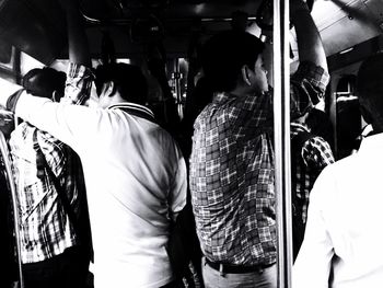 People looking at camera