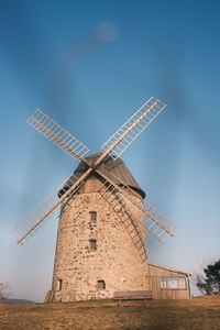 Historical windmill - teufelsmühle weddersleben
