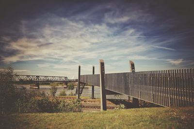 Bridge against sky