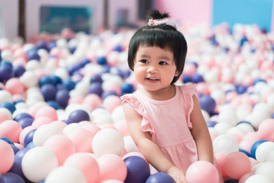 Portrait of cute boy