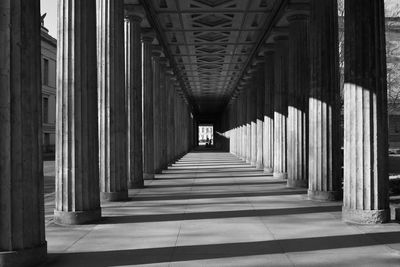 Corridor of building