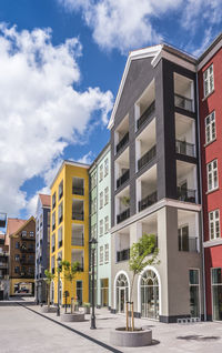 New residential buildings lille nyhavn, skanderborg, denmark