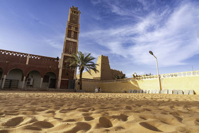 View of old ruins against sky