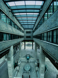 Interior of modern building