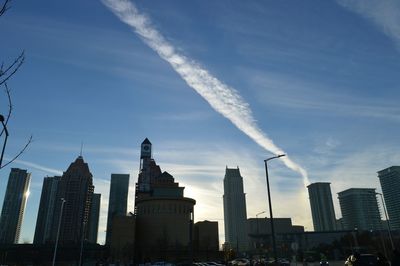View of cityscape against sky