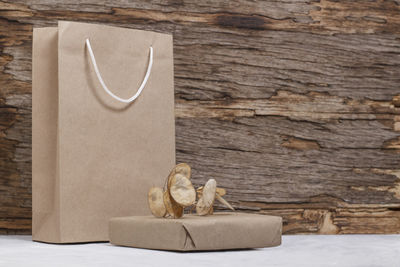 Close-up of wooden door