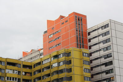 Low angle view of modern building