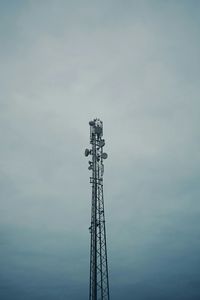 Low angle view of communication tower