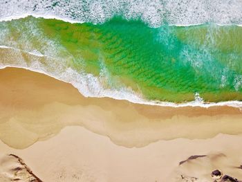 Close-up of sea waves