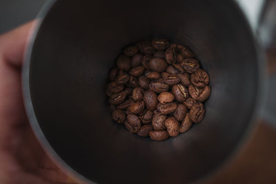 Close-up of coffee beans