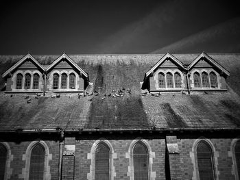 Houses against sky