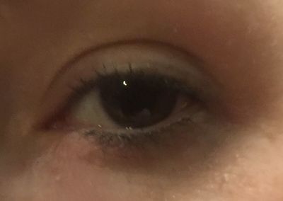 Extreme close up of human eye