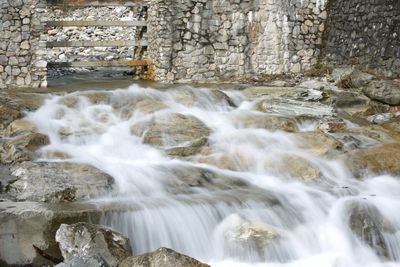 View of waterfall