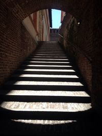 Low angle view of staircase