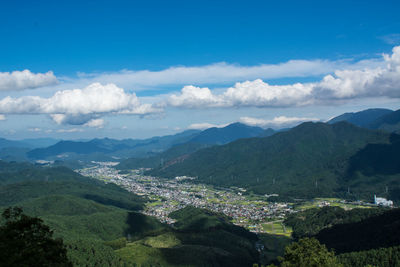 Aerial view of cityscape