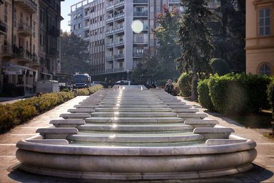 View of buildings in city