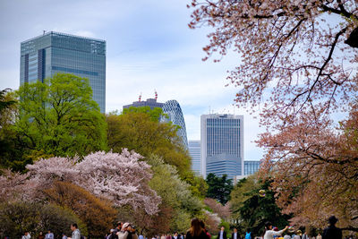 Modern buildings in city