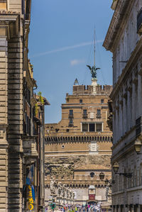 Buildings in city