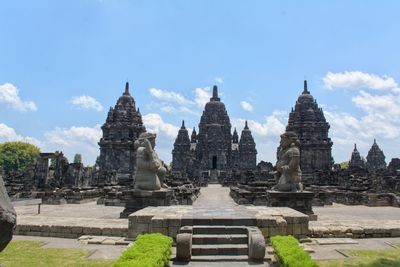 Prambanan temple against sky