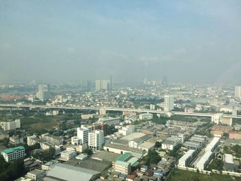 Aerial view of cityscape