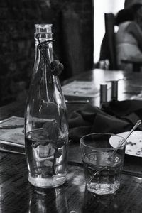 Close-up of food on table