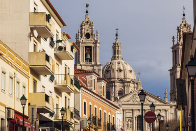 Low angle view of church