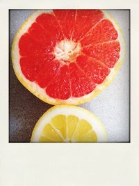 Close-up of fruit slices