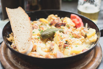 Close-up of food in bowl