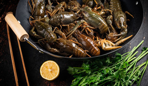 Close-up of food