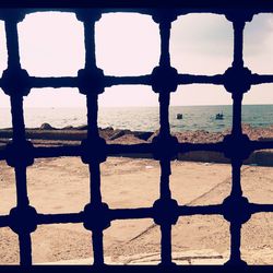 View of beach against sky