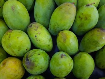 Full frame shot of fruits for sale in market