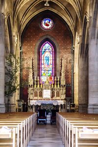 Interior of cathedral