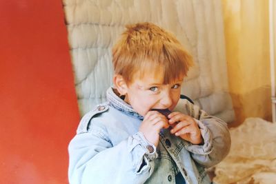 Portrait of boy