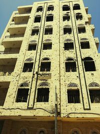 Low angle view of historical building