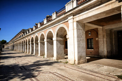 View of old building in city