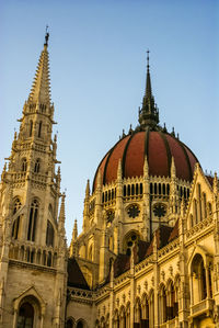 Low angle view of church