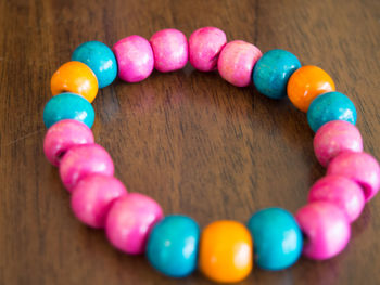 Close-up of colorful candies
