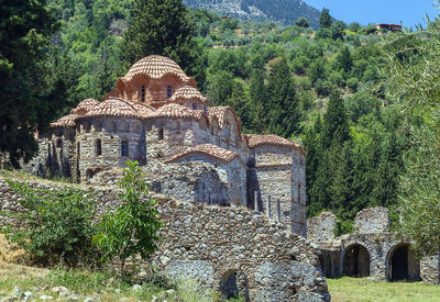 Old ruin of building