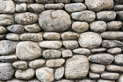 Full frame shot of stone wall