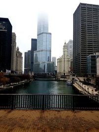 View of city at waterfront