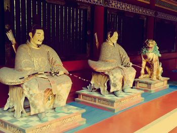 Buddha statue in temple