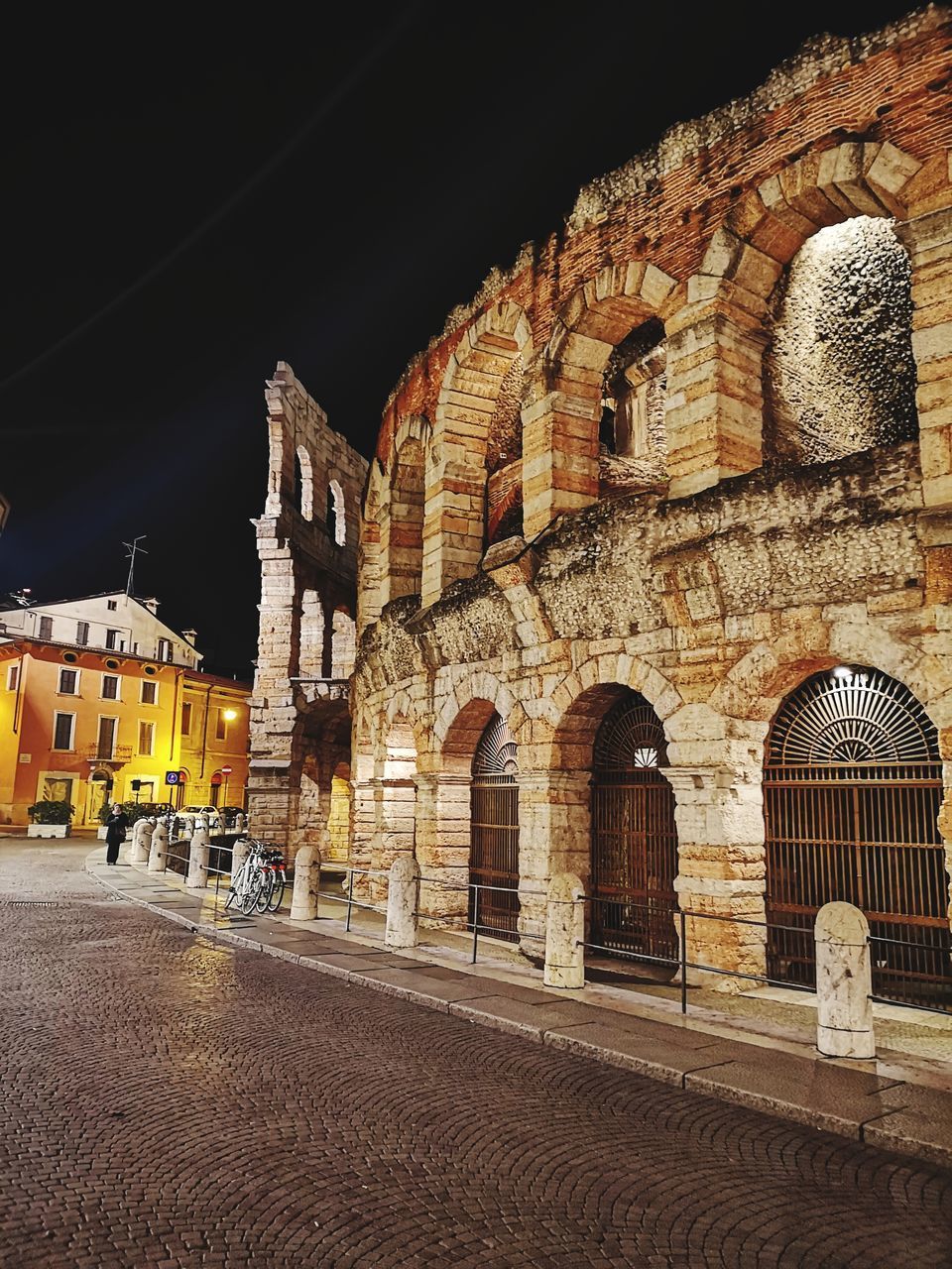 BUILDINGS AT NIGHT