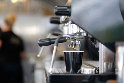 Close-up of coffee cups