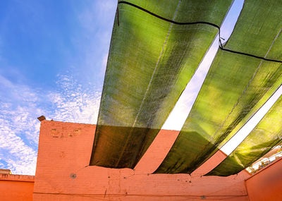 Low angle view of building against sky