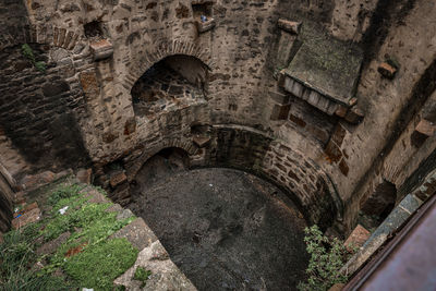 Low angle view of old building