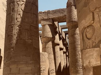 Panoramic view of a temple