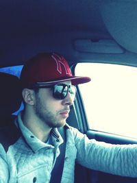 Portrait of young man