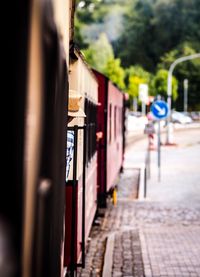 Close-up of footpath