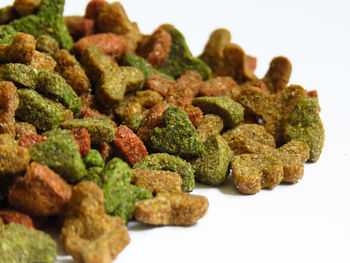 Close-up of served food in plate